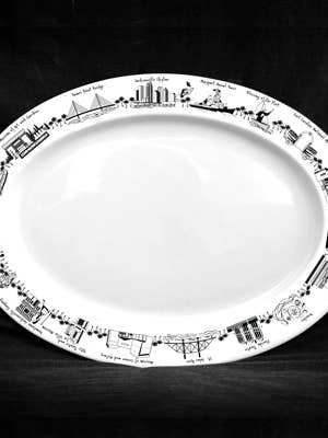 Jacksonville Oval Platter for wholesale by The Dish
