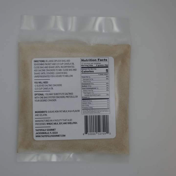 Tastefully Gourmet - Wholesale Dried Spice Mix - Maple Praline Cracker Seasoning Mix1