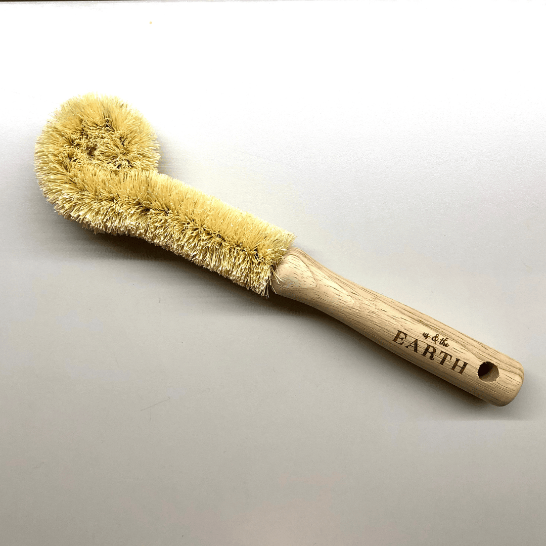 Us and The Earth – Engroshandel Rengøringsbørste – Natural Fiber Long Brush - ren bæredygtigt!4