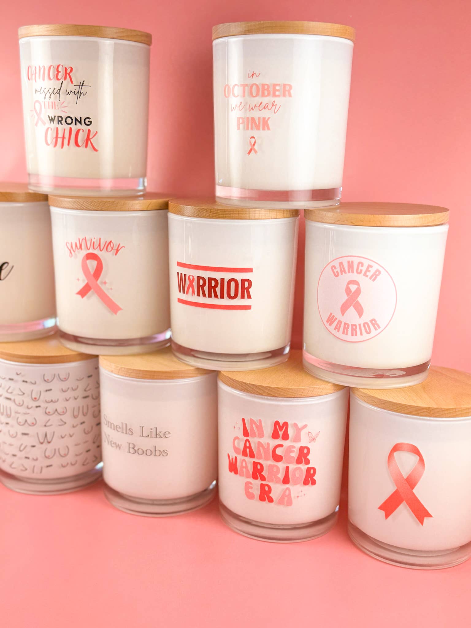 Unplug Soy Candles – wholesale Burkljus – Boobies- Sojaljus för bröstcancer6