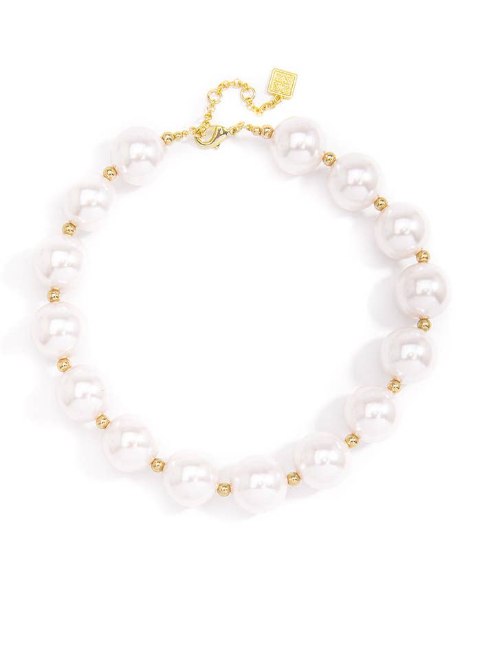 Overdimensioneret perlehalskæde for engroshandel hos VIOROO