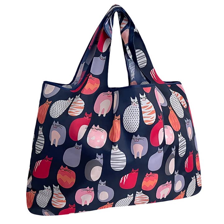 Wrapables.com - Vente Sacs de course/à provisions - Grand sac à provisions réutilisable en nylon écologique Wrapables7