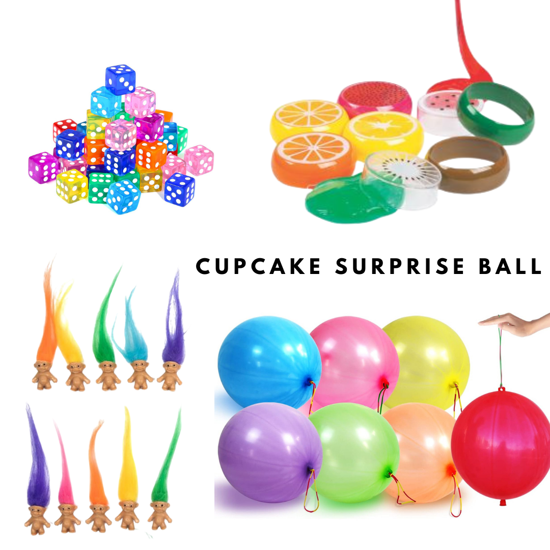 First Cabin Co. - Wholesale Party Favor - Cupcake Surprise Ball1