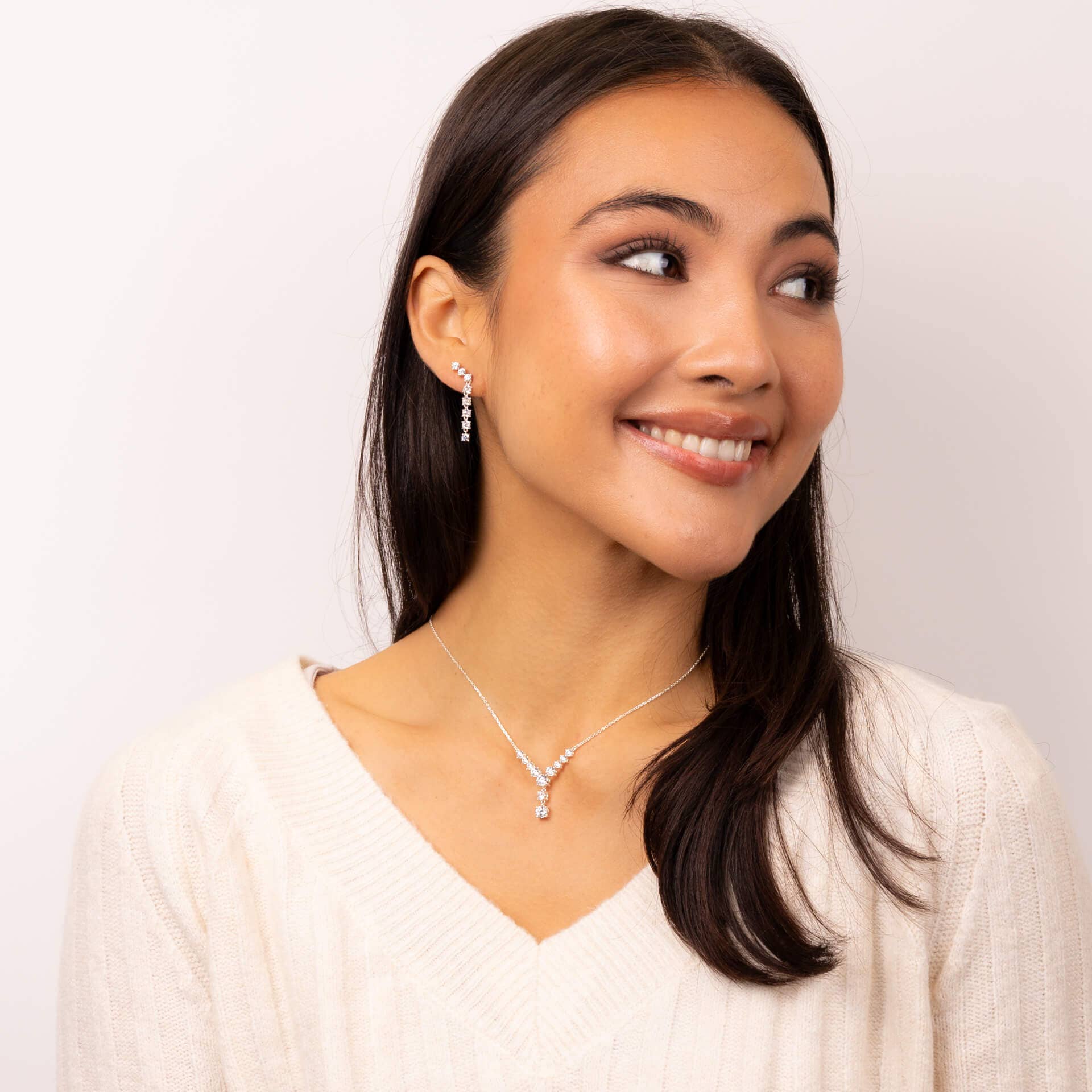 Gecko Jewellery – wholesale Dangle earrings – Gradient Long Drop Earrings2