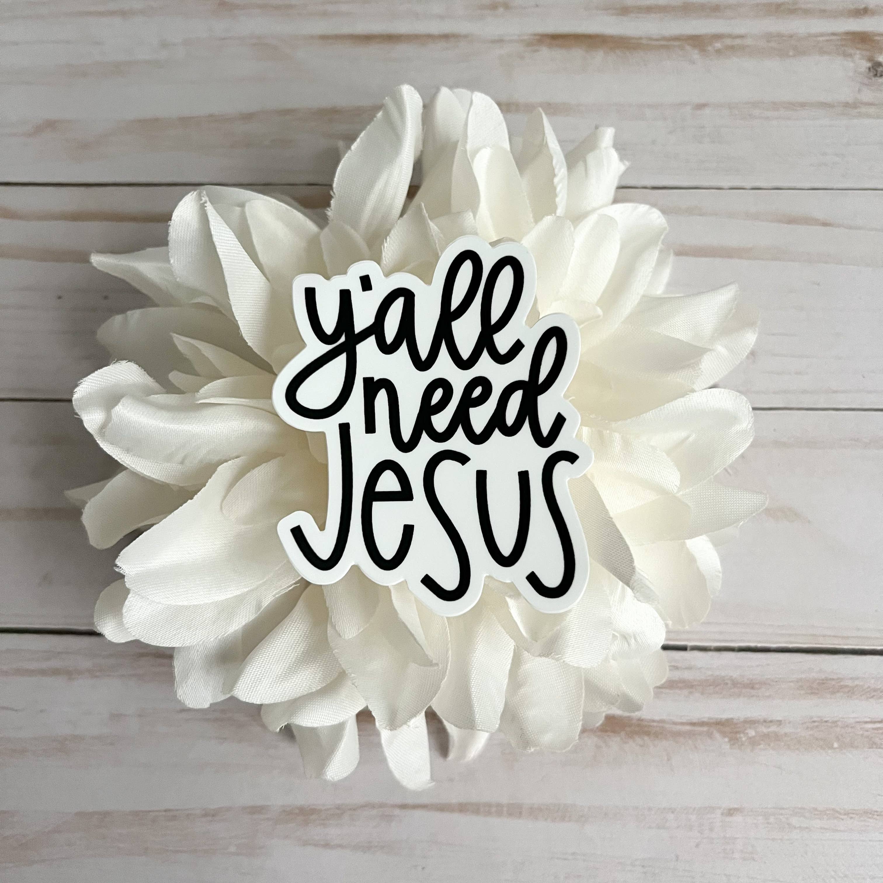 swaygirls - Wholesale Sticker - Jullie hebben Jezus nodig | Christelijke stickers | Jullie hebben Jezus nodig9