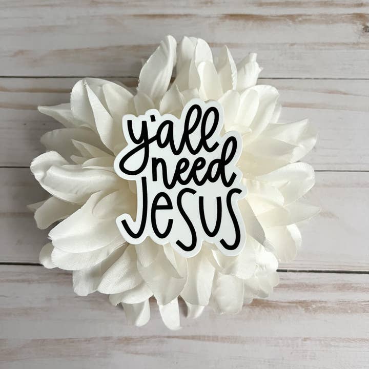 swaygirls - Wholesale Sticker - Jullie hebben Jezus nodig | Christelijke stickers | Jullie hebben Jezus nodig9