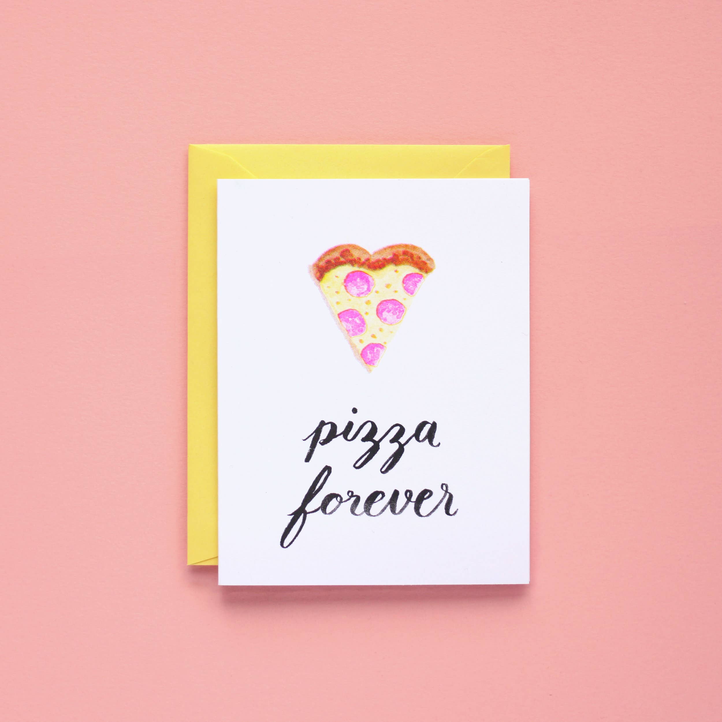 REMOVED BRAND - Wholesale Love Card - Pizza Forever Card   0