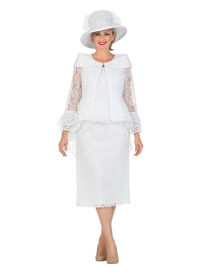 3pc Luxe Lace Skirt Set for wholesale by Giovanna