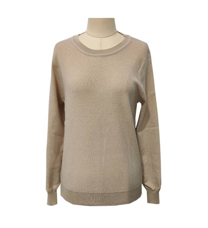 Rosa Clothing - Wholesale Knit Sweater - Women's - Casual Pullover Sweater in Solid Color for Versatile Styling5
