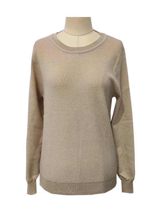 Rosa Clothing - Wholesale Knit Sweater - Women's - Casual Pullover Sweater in Solid Color for Versatile Styling5