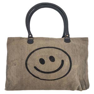 Pastel Happy Face Wholesale Tote Bag for Women