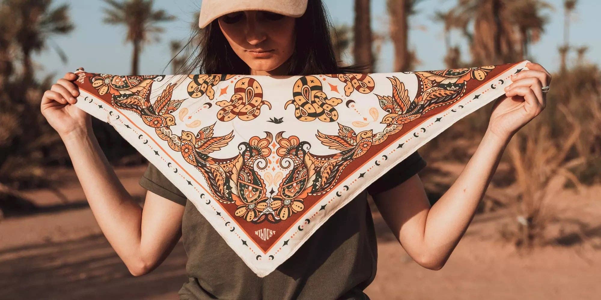 WILDUST - Wholesale Scarf - Women's - MOTORCYCLE SCARF - GIPSY2