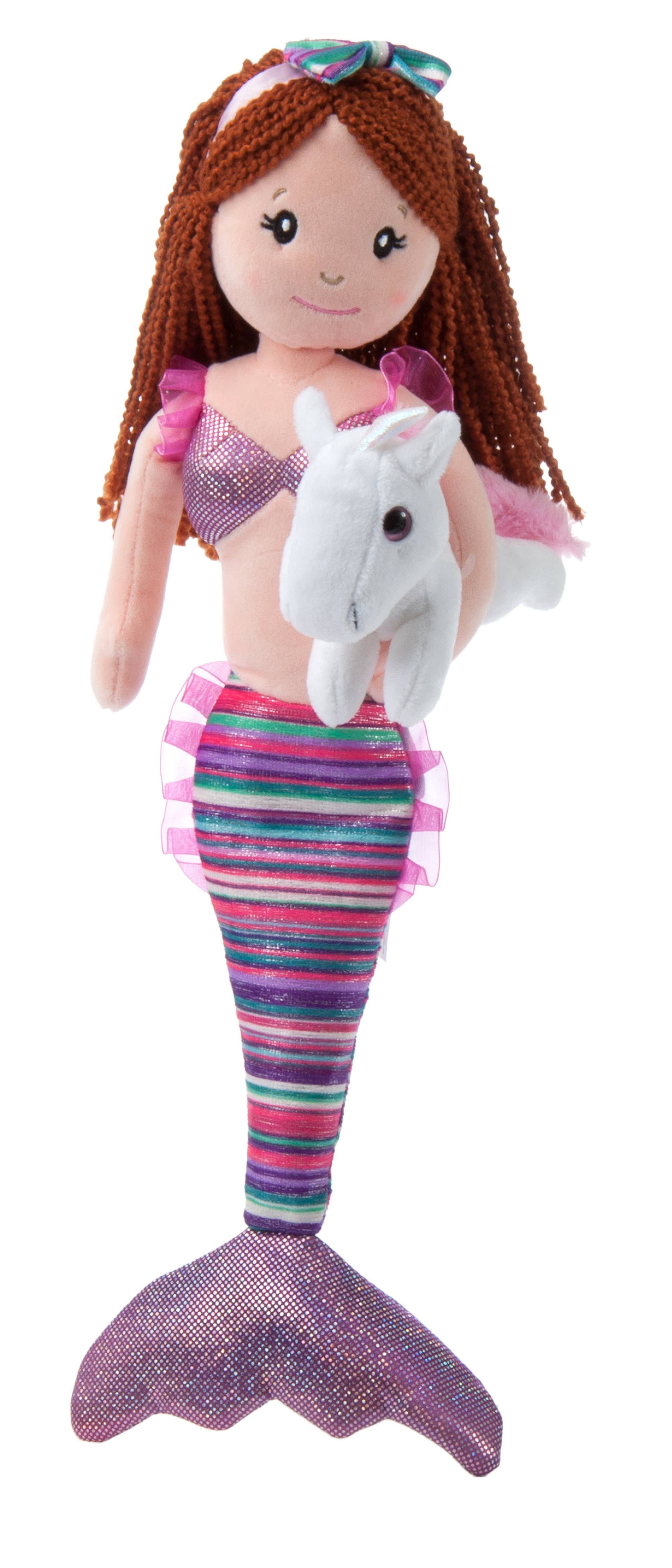 The Petting Zoo - Vente Poupée – enfant - Sirène bohème & licorne 17" (42cm) assortiment mythique/fantaisie1