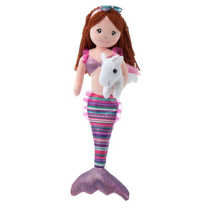 The Petting Zoo - Wholesale Doll - Kids - 17" (42cm) Boho Mermaid & Unicorn Asst Mythical/Fantasy 1