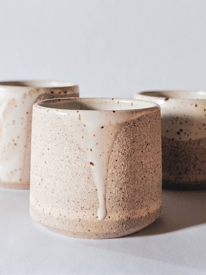 Handmade Speckled Ceramic Coffee Cup Handmade Speckled Ceram for wholesale by Goodynuf