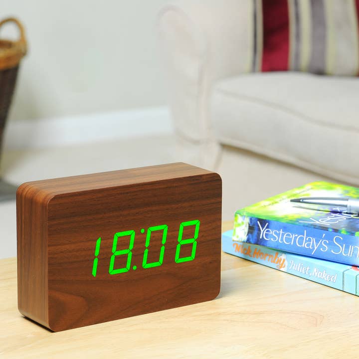 Gingko Design – wholesale Alarm clock – Gingko Brick Click Alarm Clock