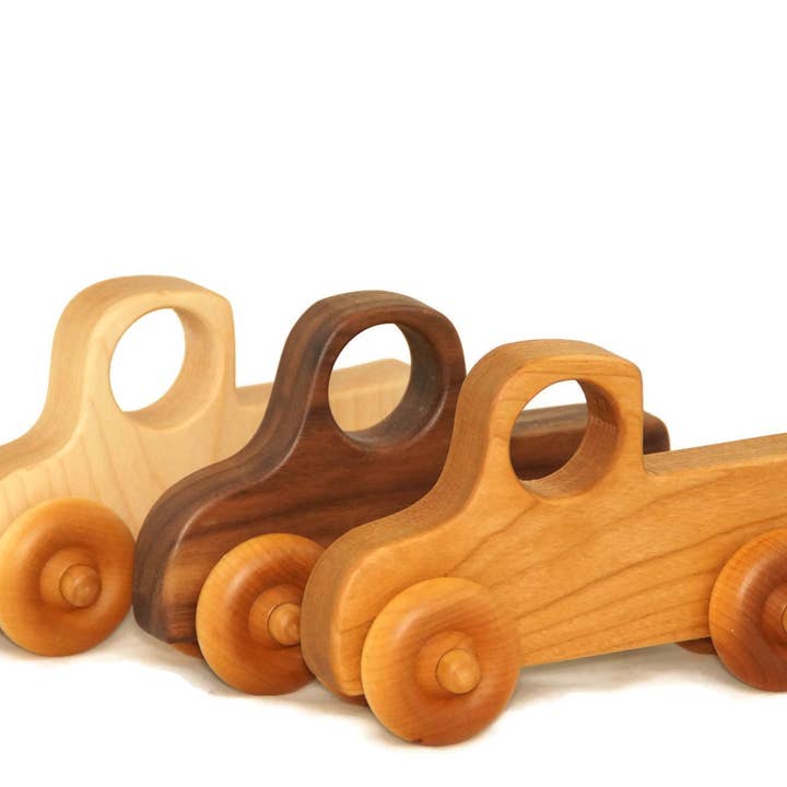 Wooden Toy Truck Montessori Push Toy and Baby Gift for wholesale by Little Wooden Wonders