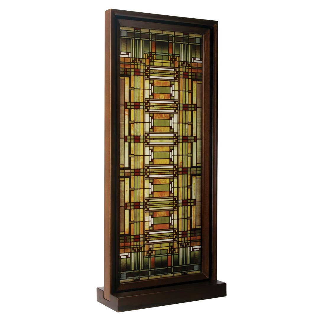 Pacific Trading - Wholesale Stained Glass Panel - Frank Lloyd Wright Oak Park Skylight Art Glass1
