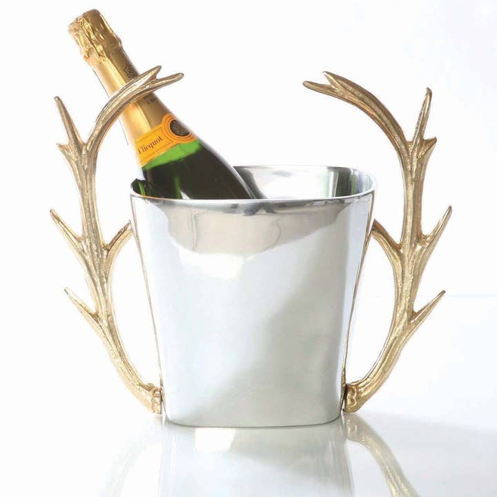 Champagne Cooler Staghorn for wholesale by LUNARES
