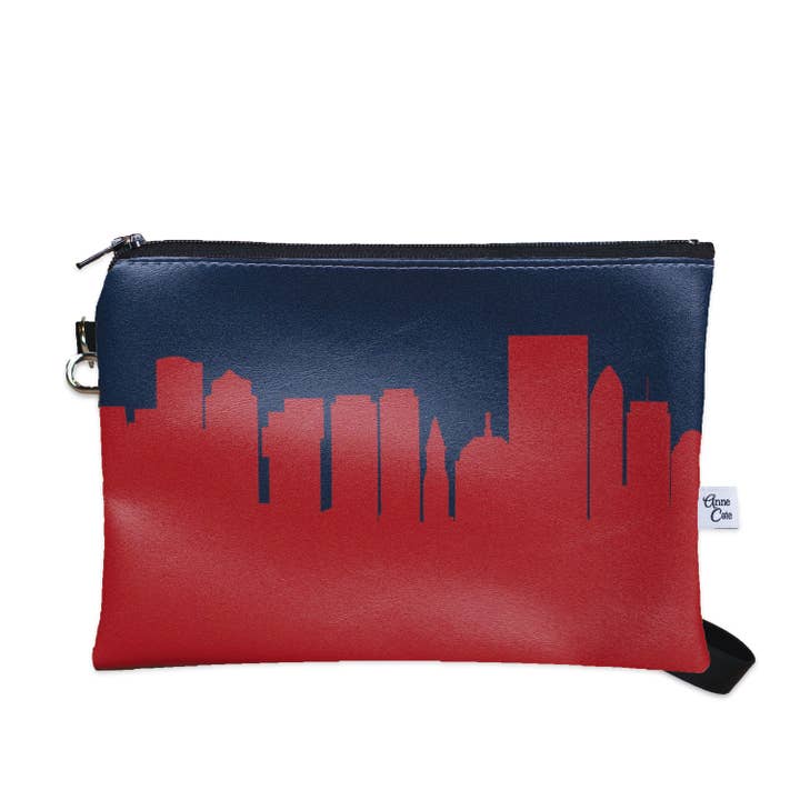 Baseball-Ballpark-Skyline-Spieltag-Handgelenktasche für den Großhandel von Anne Cate