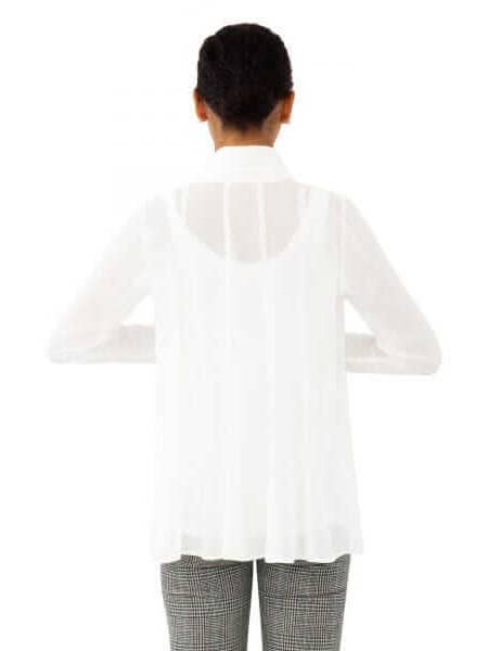 Gretchen Scott LLC - Wholesale Blouse - Women's - Chiffon Seamed Top12