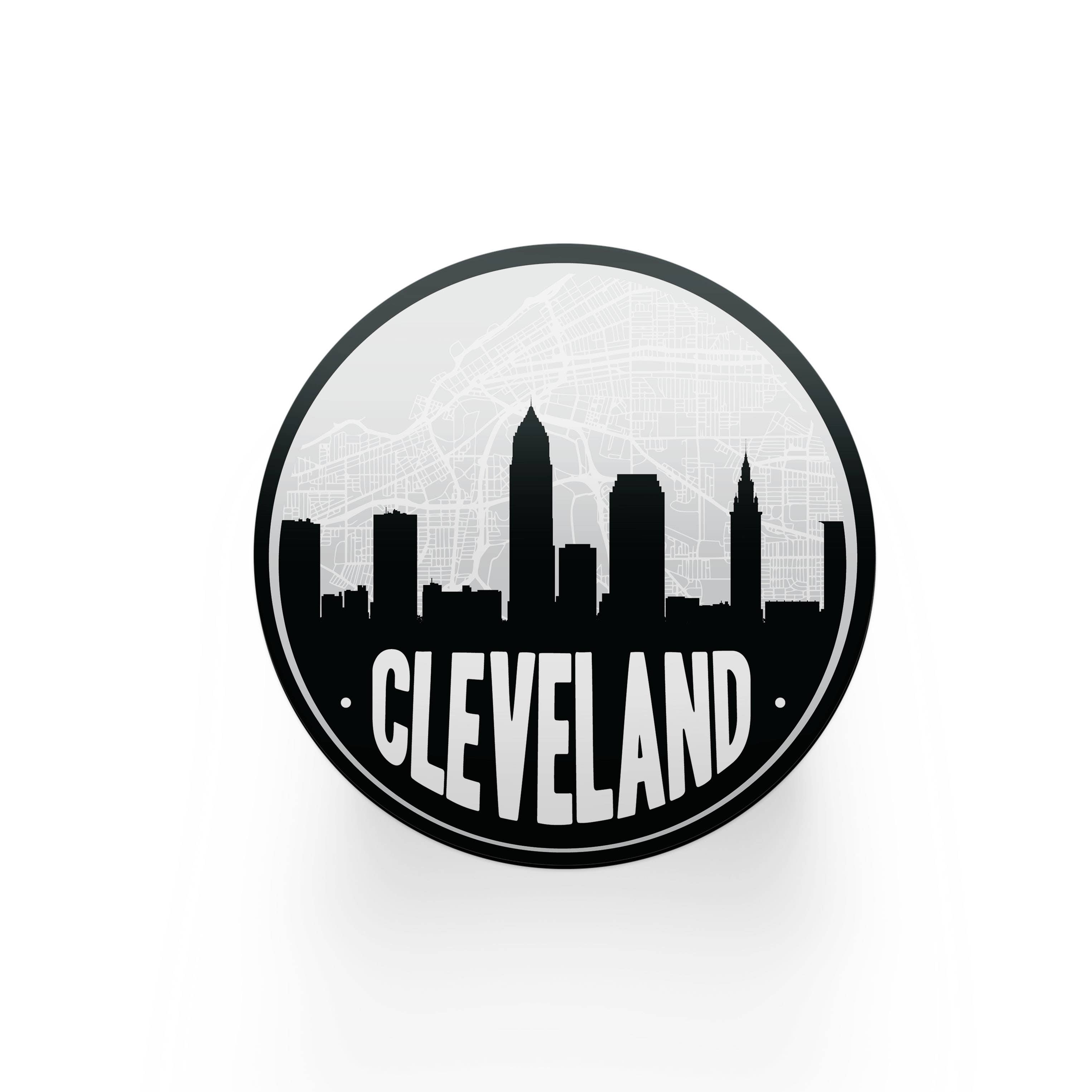 Paperfinch Design - Venta al por mayor Posavasos - Set de 4 posavasos Cleveland Ohio | Varios colores0