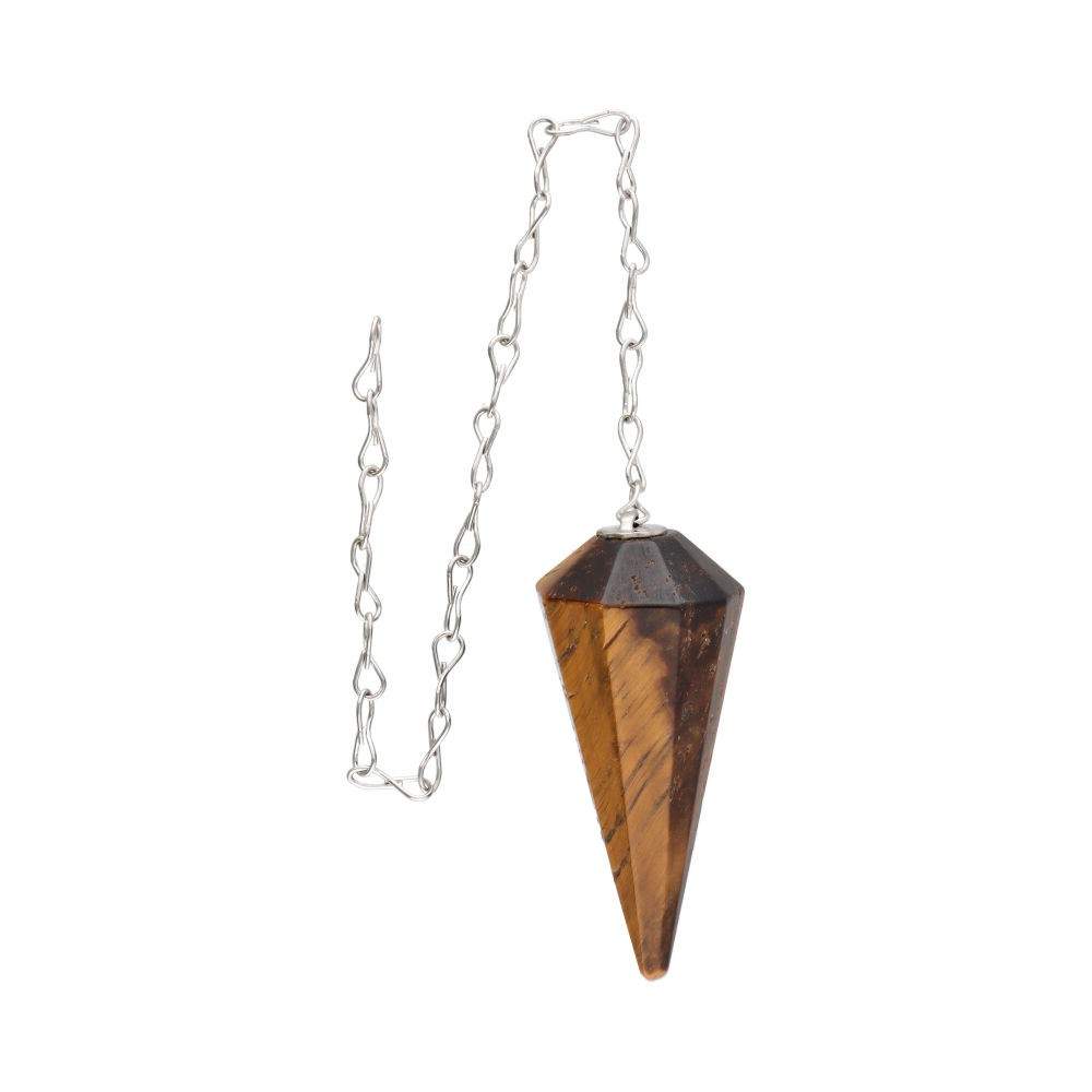 Vives de la Cortada S.L - Wholesale Pendulum Board - Tiger's Eye Faceted Pendulum (FAC4)