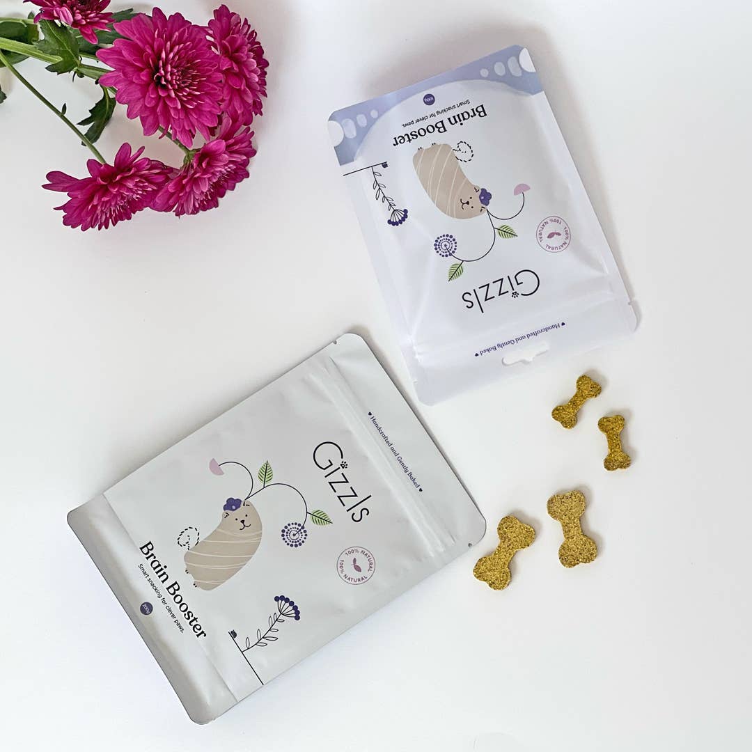 Gizzls – wholesale Pet treats – Dog – Gizzls Brain Booster Dog Treats (for small dogs)5