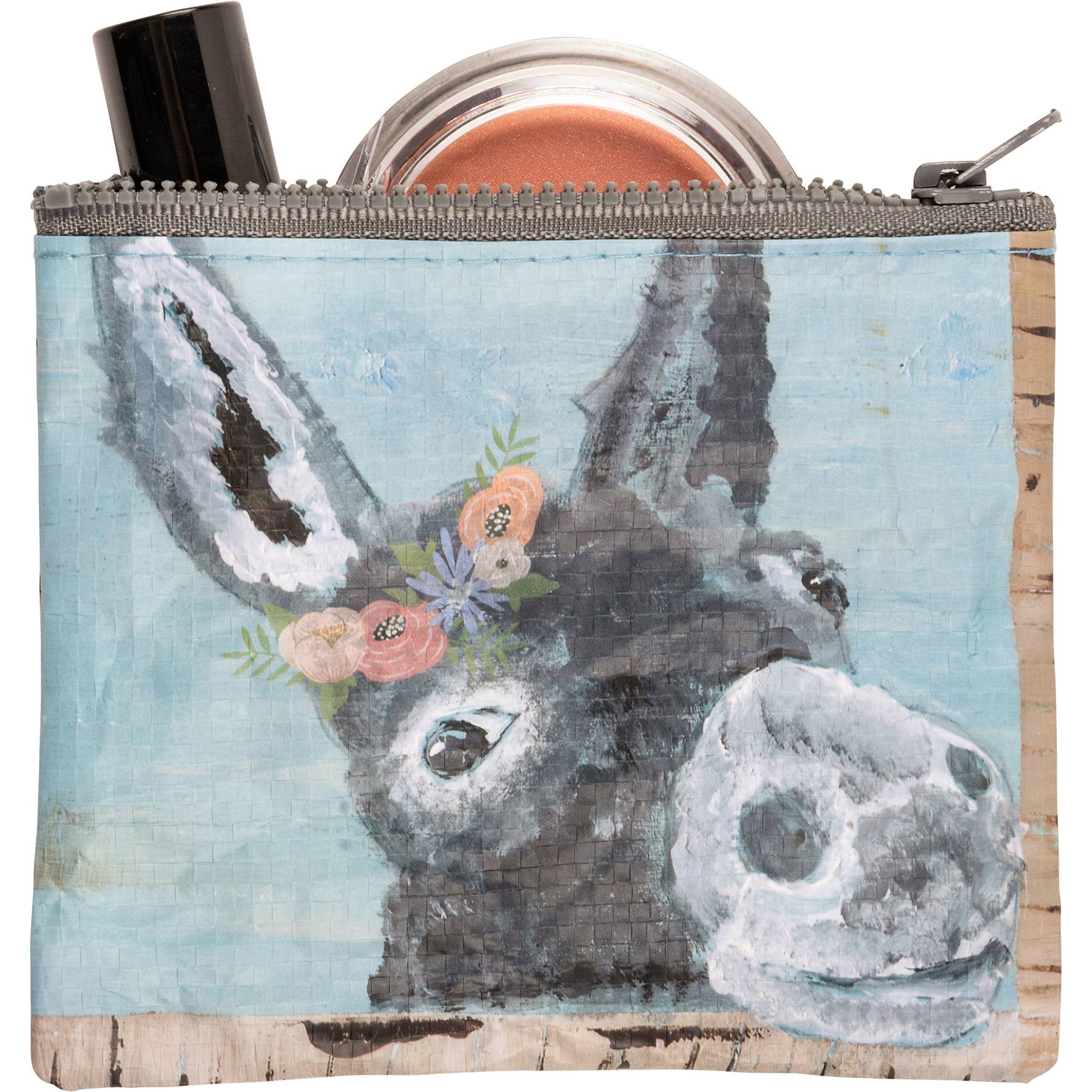 Primitives by Kathy - Wholesale Tote Bag - Unisex - Donkey Zipper Wallet0