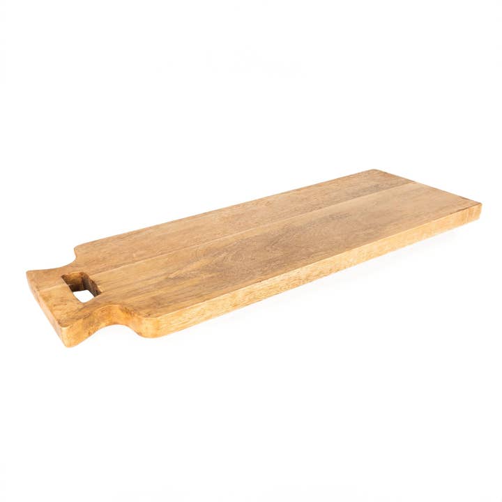 Candlelight Products Ltd – wholesale Cutting board – 48CM Mango Wood Grazing Paddle Board 4pk1