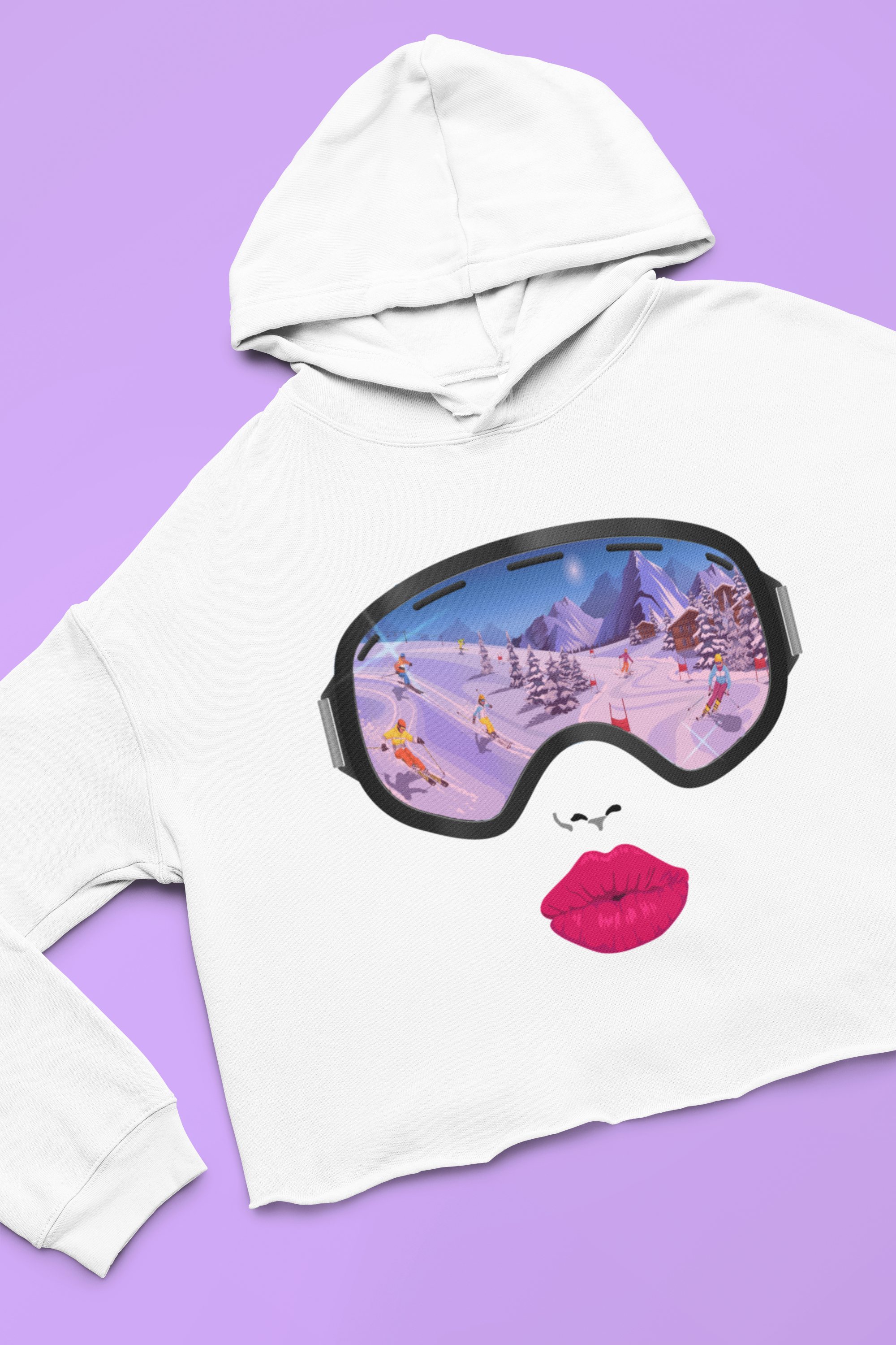 By Jodi LLC - Venta al por mayor Sudadera estampada - Mujer - Snow Bunny: camiseta gráfica, sudadera y más2
