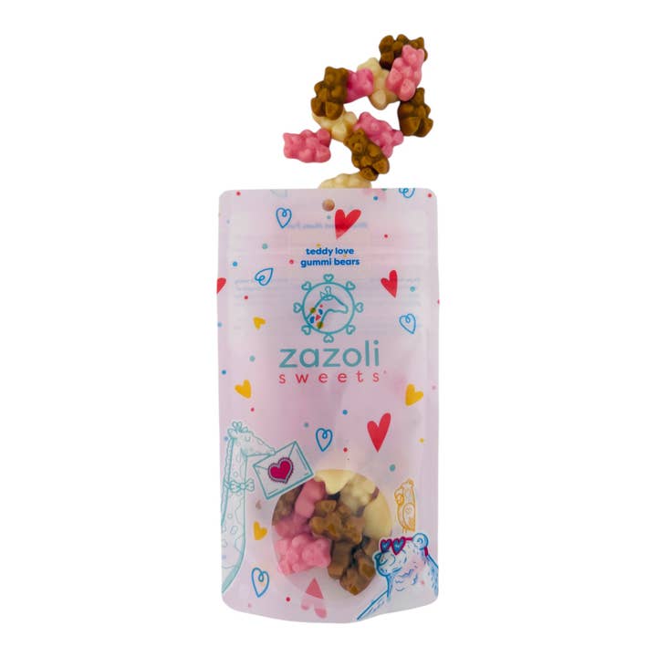 Teddy Love Gummi Bears for wholesale by Zazoli Sweets LLC