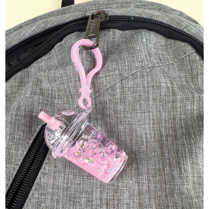 Geddes - Wholesale Keychain - Kids - BOBA TEA SHIMMER SHAKE BACKPACK BUDDY 24/DSP
