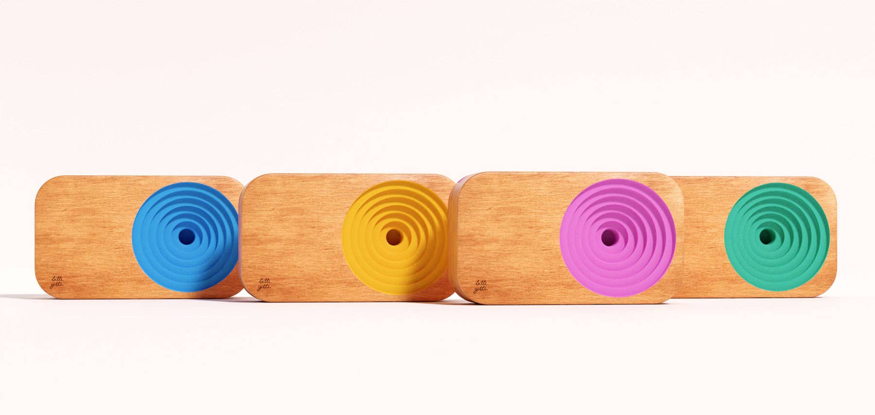 Bitti Gitti Design Workshop - Wholesale Luidsprekers/speakers - All Color the Wooden Sound System Bundle Pack7