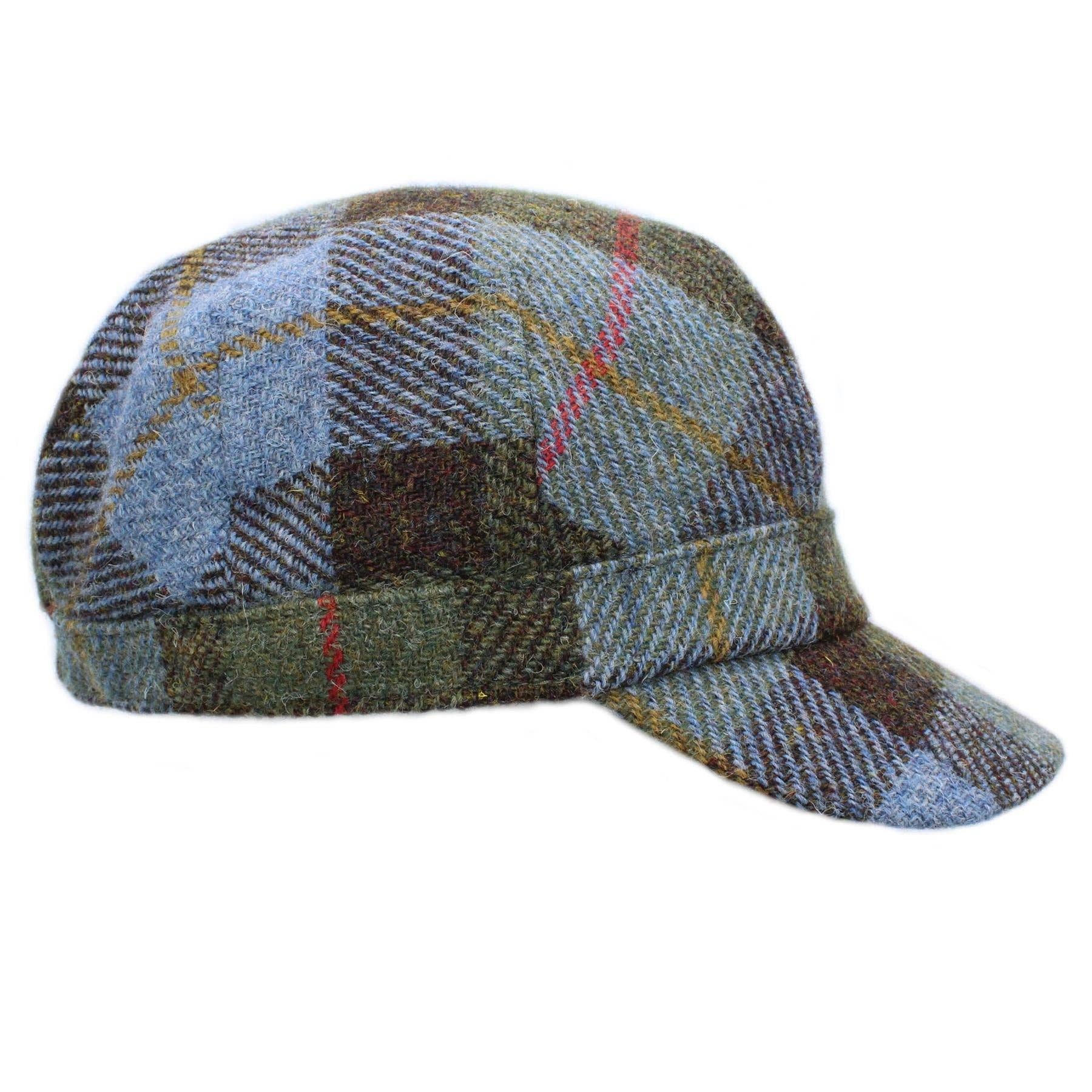Heather Hats & Accessories - Vente Casquette de baseball – femme - Casquette de cadet Rhona Harris en tweed ZH2277