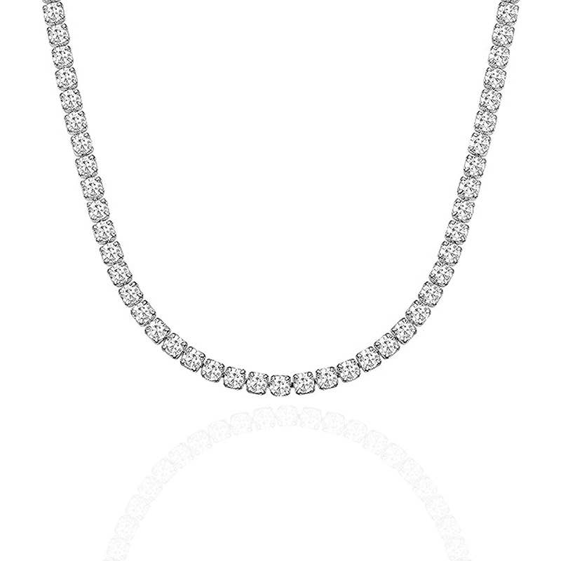 AMORINO SRL - Vendita all'ingrosso Collane a catena e maglie - COLLANA TENNIS REGOLABILE CON CURSORE - JN25108C1830