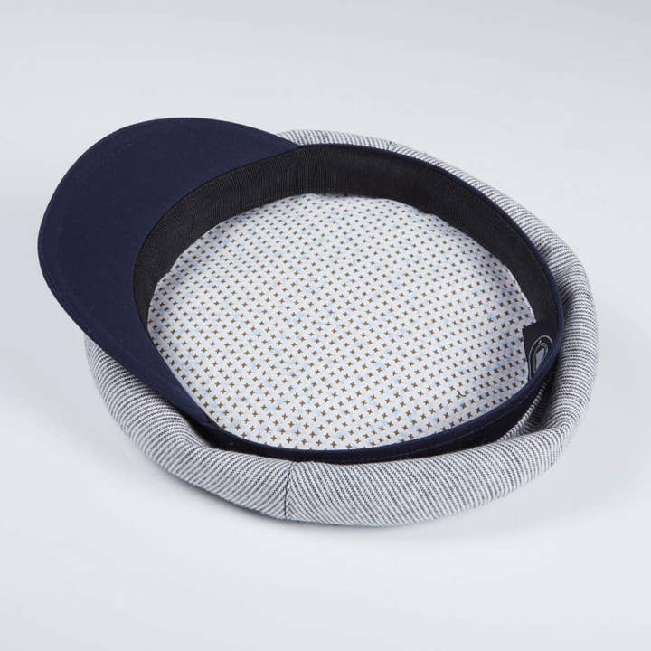 Dasmarca Hats – Engroshandel Newsboy/schoolboy hat - Herre – Finn - Græsk Fiskerkasket, Sømandskasket - Marineblå2