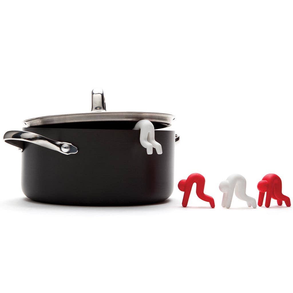 Monkey Business Design USA LLC - Wholesale Kitchen Tool/Gadget - Steam Release Figurines | Lid Sid Lid Lifter4