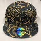 Black gold rose CAP for wholesale by Kimono Cap