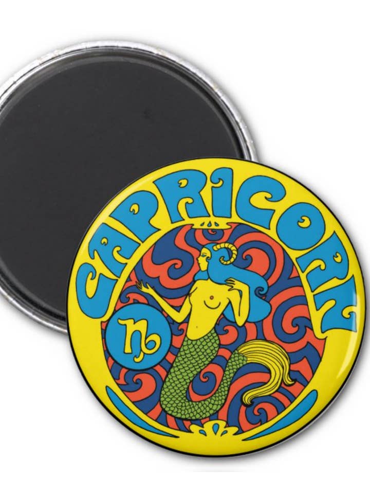 Steenbok Metaalmagneet voor wholesale door Astral Weekend