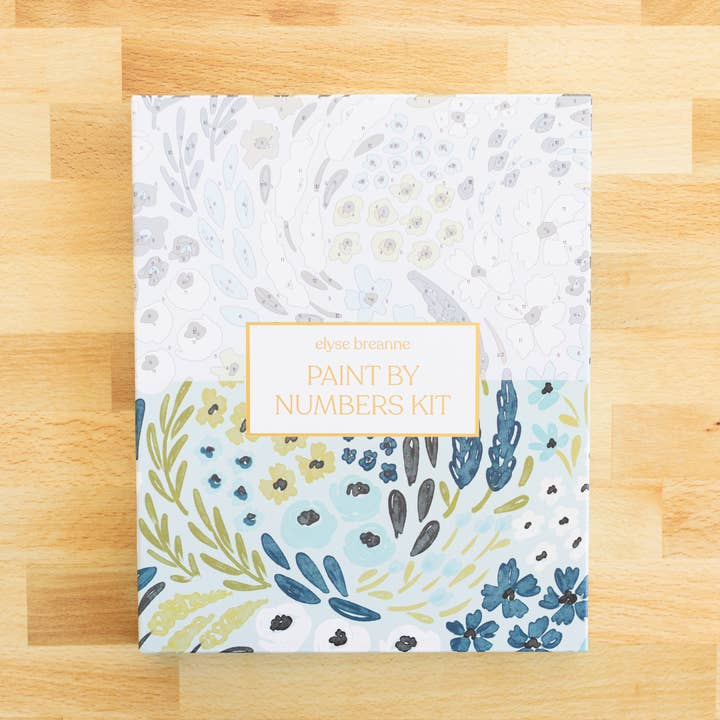 Elyse Breanne Design - Wholesale DIY Craft Kit - Waterfall Floral Paint By Number Kit4