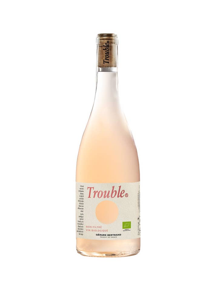 Trouble xp biologische rosé wijn Ongefilterd 2024 75cl voor wholesale door Gérard Bertrand