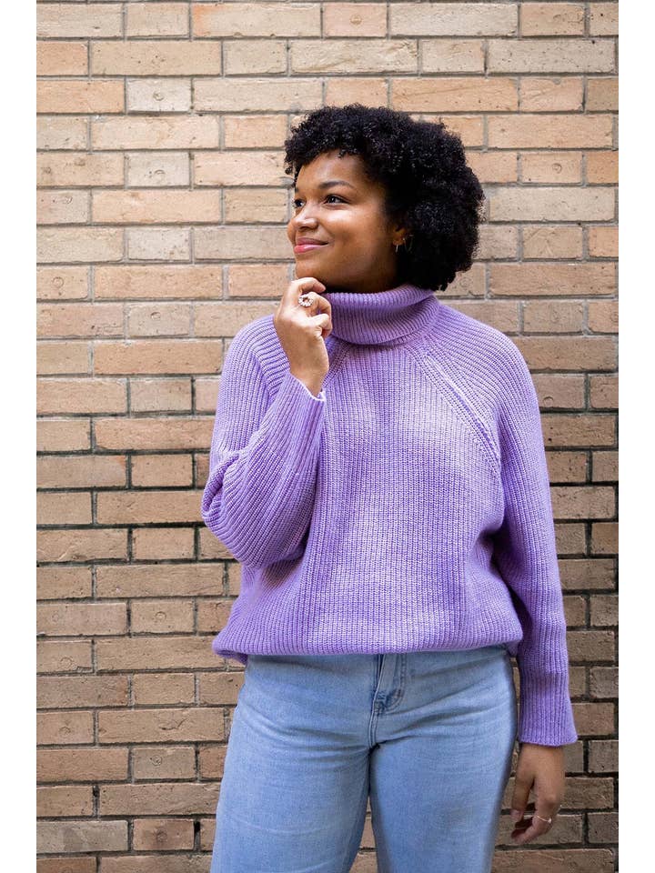 You&Milk - Vendita all'ingrosso Maglione tricot - Donna - Maglia da allattamento Sweet Mama (Lilla, Rosa)9