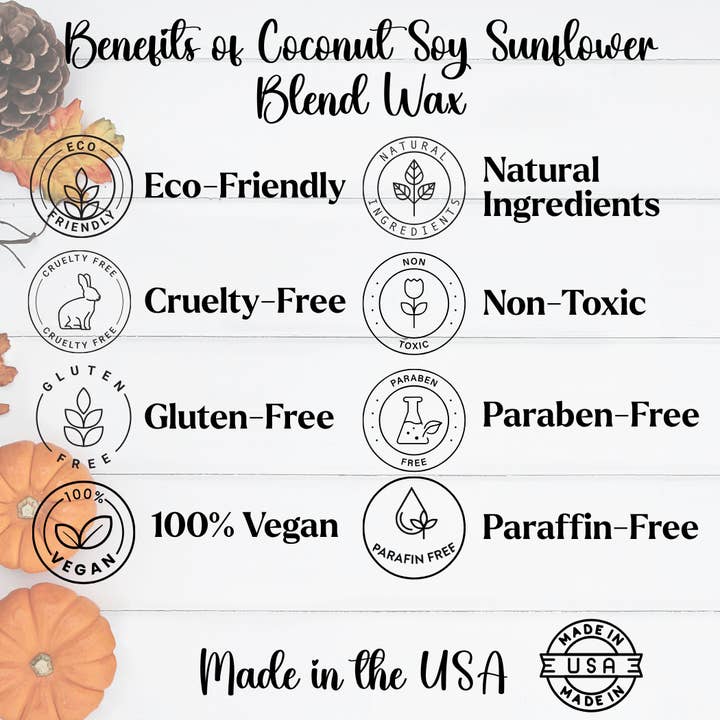 Honey Jar Creations - Wholesale Wax Melt - Sugared Creamy Coconut | Fall-Inspired | Artisan Wax Melts7