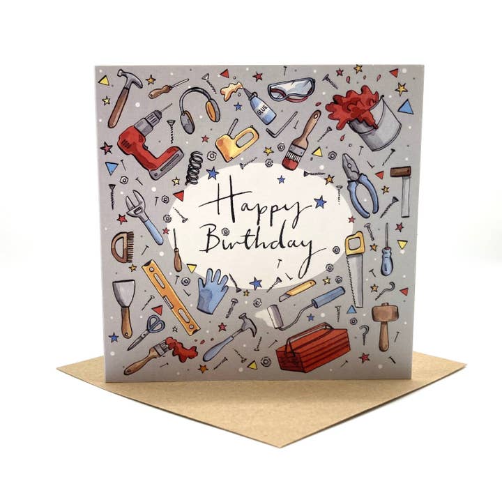 Birthday Card - Birthday DIY for wholesale by Ink and Snail Limited