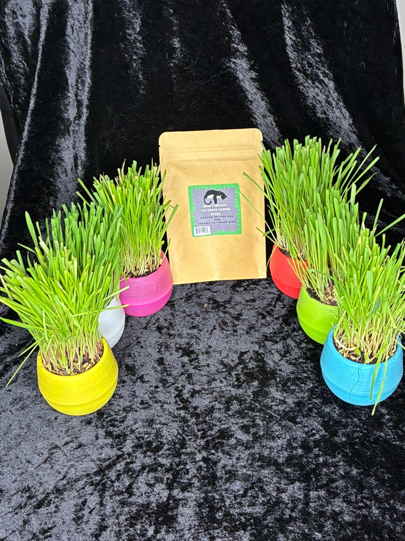 Mom’s Indoor Cat - Wholesale Pet Food - Cat - Cat Grass garden ball refill pack3
