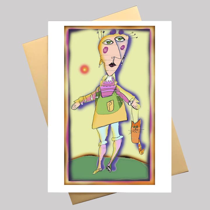 Shopping With Kitty Purse - GC018 for wholesale by Viva Loretta