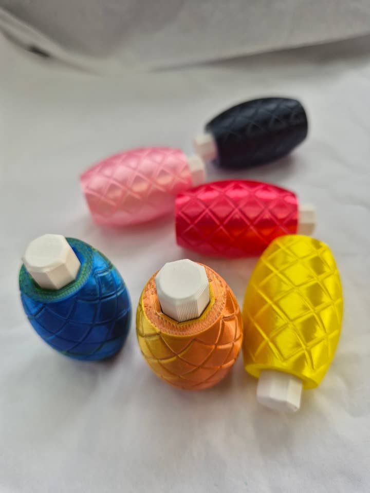 3dFidgets Snappy fidget push button - satisfying click in trending metallic colours adults for wholesale by 3dFidgets