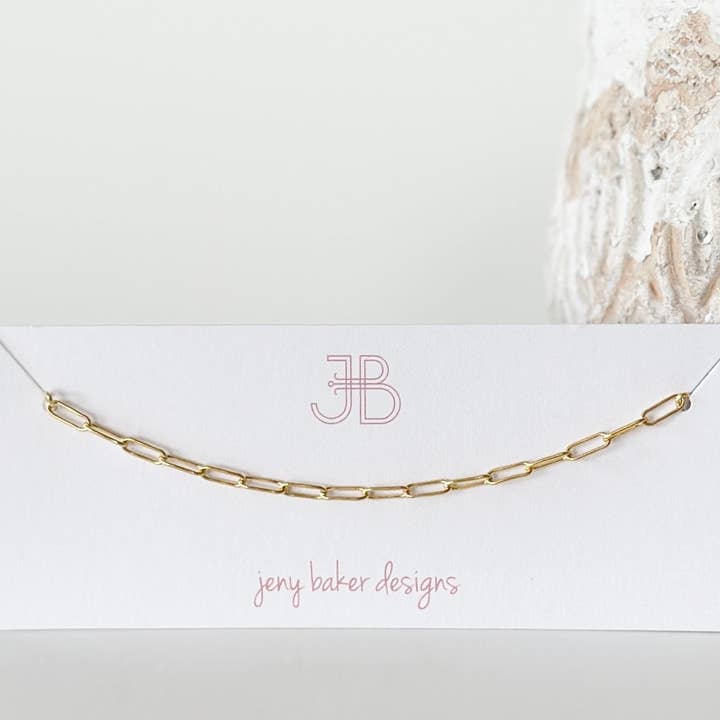 Jeny Baker Designs - Wholesale Link & Chain Necklace - Box Chain Layering, Small and Medium1