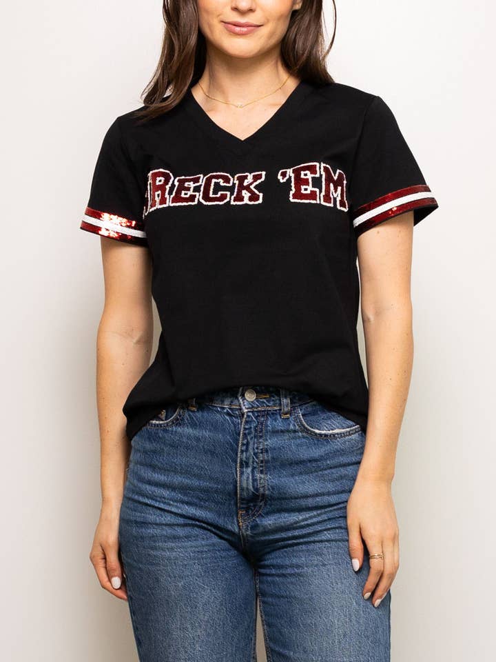Camiseta Wreck 'Em Jersey con licencia para venta al por mayor de Sparkle City